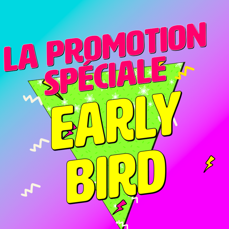 La Vente Éclair, Rabais Spéciaux des cours à la session